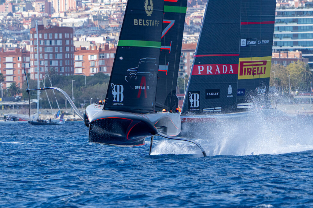 INEOS Britannia and Luna Rossa